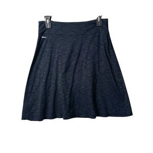 Columbia Sportswear‎ Womens Black Heather Space Dye A-Line Skirt Size Small S/P